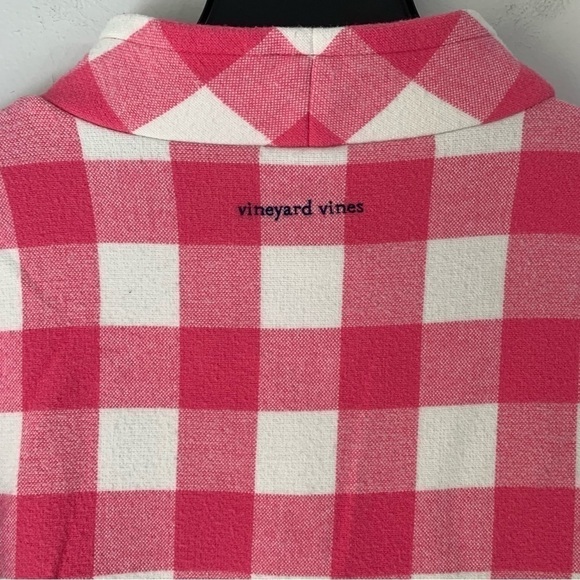 Vineyard Vines Pink Plaid Pullover Sweater - Picture 5 of 11